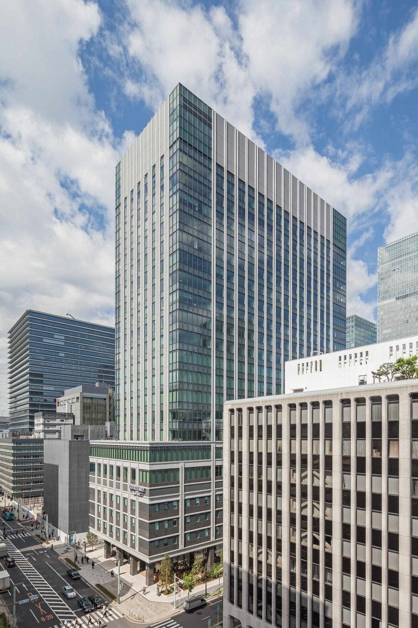 Courtyard By Marriott Tokyo Station Hotell Exteriör bild